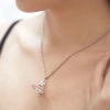 Mặt dây chuyền Vivienne Westwood Empress - Sao Thổ, Quả Cầu Nhỏ Bạc, Giá 550k 2