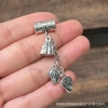 Mặt dây chuyền vòng tay tua rua bầu nơ sen Pom - Thiết kế tinh tế, giảm giá tới 17% chỉ 21.883₫ 10