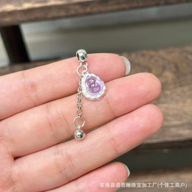 Mặt dây chuyền vòng tay tua rua bầu nơ sen Pom - Thiết kế tinh tế, giảm giá tới 17% chỉ 21.883₫ 46