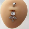 Mặt Dây Rốn Cá Tính Nữ Zircon – Trang Sức Móng Tay và Piercings Cơ Thể, Giá 66k 5