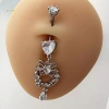 Mặt Dây Rốn Cá Tính Nữ Zircon – Trang Sức Móng Tay và Piercings Cơ Thể, Giá 66k 6