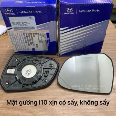 Mặt gương chiếu hậu Hyundai i10 có sấy và không sấy - Giá chỉ 480.000 VND giảm mạnh