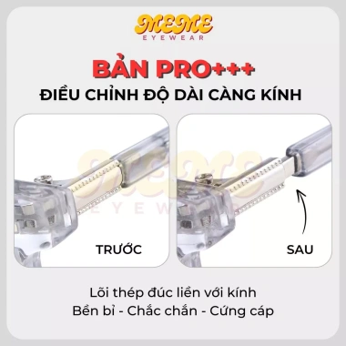 Mắt kính cận đổi màu MEME Y15 dáng V nam nữ, chống UV & ánh sáng xanh, thời trang - 71.999₫ 5