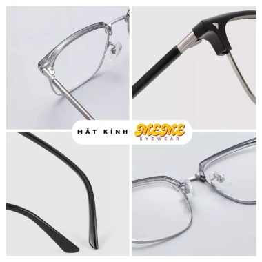 Mắt kính cận đổi màu MEME Y15 dáng V nam nữ, chống UV & ánh sáng xanh, thời trang - 71.999₫ 7