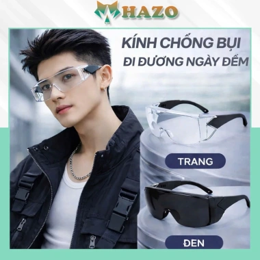 Mắt kính chống bụi, gió, UV 876 - Bảo vệ mắt ngày đêm, phù hợp nam nữ, giảm giá 21%