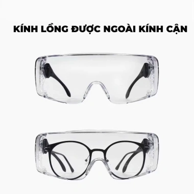 Mắt kính chống bụi, gió, UV 876 - Bảo vệ mắt ngày đêm, phù hợp nam nữ, giảm giá 21%