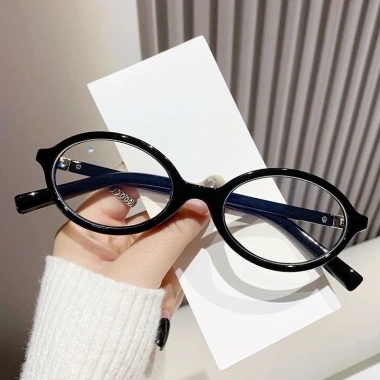 Mắt kính gọng cận nữ Oval dẹt Y2k 796 - Phong cách Hàn Quốc, giá chỉ 64.999₫ 10