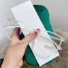Mắt Kính Gọng Gỗ Đen Nhám Chống Ánh Sáng Xanh Vintage Nam Nữ - Retro, Giá Ưu Đãi 4