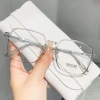 Mắt kính gọng lớn siêu nhẹ PVN60.850 chống ánh sáng xanh Hàn Quốc cho nữ 5