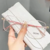 Mắt kính gọng lớn siêu nhẹ PVN60.850 chống ánh sáng xanh Hàn Quốc cho nữ 6