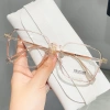 Mắt kính gọng lớn siêu nhẹ PVN60.850 chống ánh sáng xanh Hàn Quốc cho nữ 7