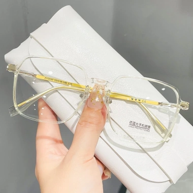Mắt kính gọng lớn siêu nhẹ PVN60.850 chống ánh sáng xanh Hàn Quốc cho nữ 9 Mắt kính gọng lớn siêu nhẹ PVN60.850 chống ánh sáng xanh Hàn Quốc cho nữ 9