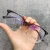 Mắt Kính Gọng Vuông Siêu Nhẹ Chống Ánh Sáng Xanh Thời Trang Nam Nữ Giá 35.640 VND 4