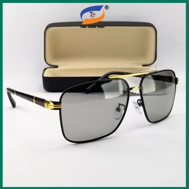 Mắt kính mát nam 570DM đổi màu – Tròng Polarized, chống UV, form ôm mặt, 129k