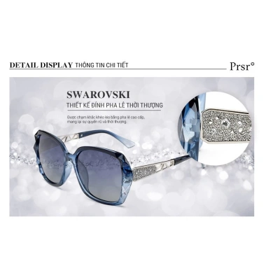Mắt kính nữ AVIATOR 404 cao cấp chính hãng - Polarized UV400, thời trang, giảm còn 179.000₫