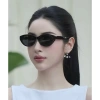Mắt kính nữ dáng mèo xếch nhỏ, màu trắng/đen, giảm giá 19k, chỉ 189.000₫ 6