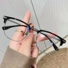 Mắt Kính Nửa Gọng Chống Ánh Sáng Xanh Kiểu Cổ Điển Cho Nam Nữ - Giá 86.400₫ (Giảm từ 109.728₫) 6