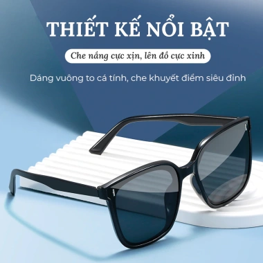 Mắt kính râm ABICA 239 thời trang UV400 cho nam nữ - Đi biển, chụp kỷ yếu - Giá ưu đãi 11.900₫