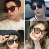 Mắt kính râm thời trang Hàn Quốc, chống UV, phong cách đi biển, giá rẻ 25k 3