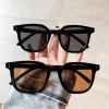 Mắt kính râm thời trang Hàn Quốc, chống UV, phong cách đi biển, giá rẻ 25k 6