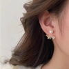 Mắt mèo đá hoa ngọc trai cao cấp - Phụ kiện thời trang thanh lịch nữ, giá ưu đãi 47k 4