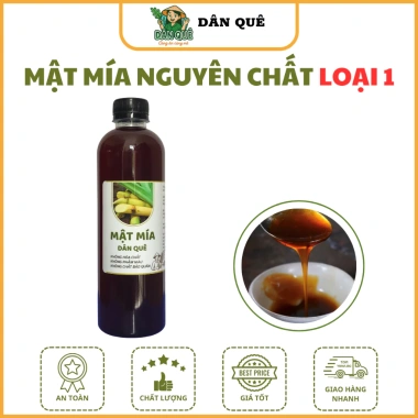 Mật Mía Dân Quê Loại 1 Nguyên Chất Enzyme, Không Bảo Quản – Giảm Giá 65.000 (Giá Gốc 82.550) 4