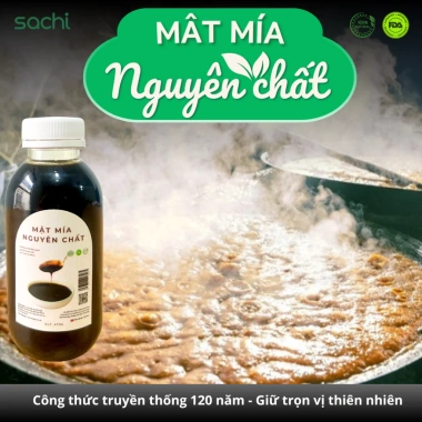 Mật mía Nguyên chất Sachifood 100% mía tươi - Không bảo quản, giảm còn 48.021₫ 5