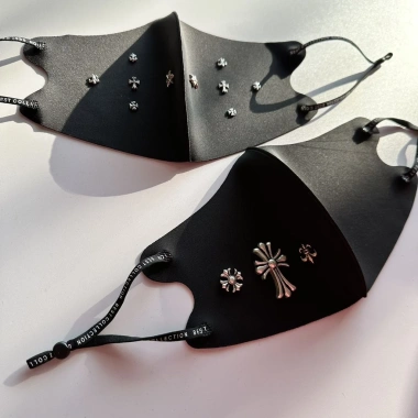 Mặt nạ 3D Cyberpunk Hàn Quốc Ice Silk chống nắng, ấm áp, giặt được - Giảm giá 8