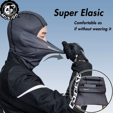 Mặt nạ balaclava Musion Racing chống UV, thoáng khí, thích hợp xe đạp và hoạt động ngoài trời - 49.900₫