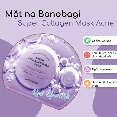 Mặt Nạ Banobagi Dưỡng Trắng Chống Lão Hóa Giảm Mụn - Nhập khẩu Giá 25.000 VND
