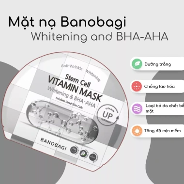 Mặt Nạ Banobagi Dưỡng Trắng Chống Lão Hóa Giảm Mụn - Nhập khẩu Giá 25.000 VND