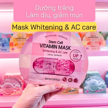 Mặt Nạ Banobagi Dưỡng Trắng Chống Lão Hóa Giảm Mụn - Nhập khẩu Giá 25.000 VND 10 Mặt Nạ Banobagi Dưỡng Trắng Chống Lão Hóa Giảm Mụn - Nhập khẩu Giá 25.000 VND 10