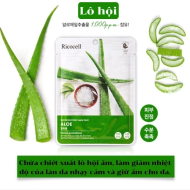 Mặt nạ Bill Hàn Ricocell Firming Moisturizing - Cấp ẩm, Trắng mịn, Chống lão hóa, 14.000 VND