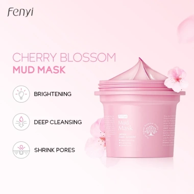Mặt nạ bùn hoa anh đào FENYI - Làm sạch sâu, dưỡng ẩm, sáng da, giảm thâm, giá ưu đãi 78.098₫
