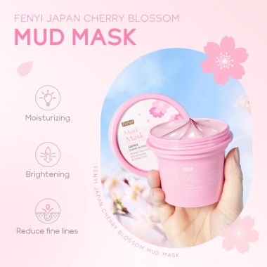Mặt nạ bùn hoa anh đào FENYI - Làm sạch sâu, dưỡng ẩm, sáng da, giảm thâm, giá ưu đãi 78.098₫