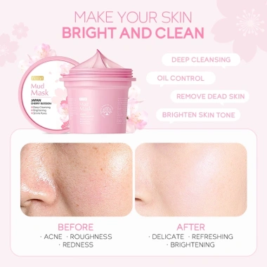 Mặt nạ bùn hoa anh đào FENYI - Làm sạch sâu, dưỡng ẩm, sáng da, giảm thâm, giá ưu đãi 78.098₫ 3 Mặt nạ bùn hoa anh đào FENYI - Làm sạch sâu, dưỡng ẩm, sáng da, giảm thâm, giá ưu đãi 78.098₫ 3