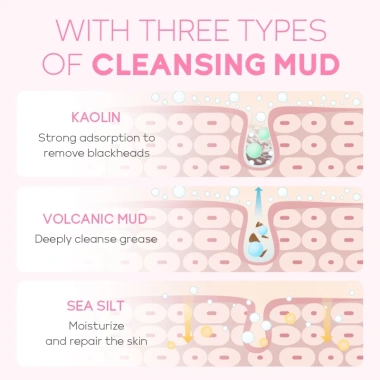 Mặt nạ bùn hoa anh đào FENYI - Làm sạch sâu, dưỡng ẩm, sáng da, giảm thâm, giá ưu đãi 78.098₫