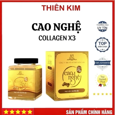 Mặt Nạ Cao Nghệ Collagen X3 Phục Hồi Chuyên Sâu - Sáng Da, Mềm Da, Trẻ Hóa Làn Da
