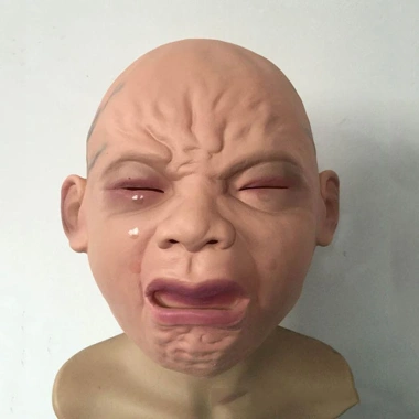 Mặt nạ cao su Full Head Ngôi nhà ma ám Halloween - Đồ trang phục búp bê ngộ nghĩnh cho người lớn, giảm giá 148.500 VND 6