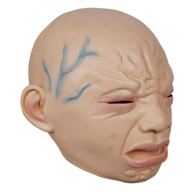 Mặt nạ cao su Full Head Ngôi nhà ma ám Halloween - Đồ trang phục búp bê ngộ nghĩnh cho người lớn, giảm giá 148.500 VND 10