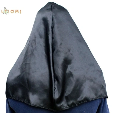 Mặt nạ cao su Valak Cosplay và khăn trùm đầu - Trang phục Halloween kinh dị, giảm giá 18% 2