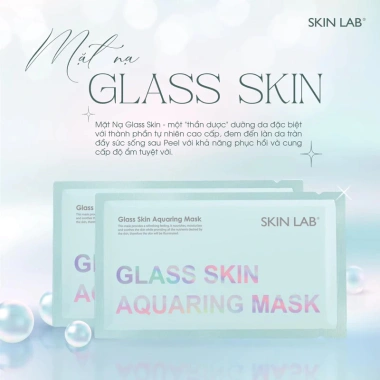 Mặt nạ cấp ẩm Glass Skin Skin Lab Aquaring – Da căng bóng, dưỡng ẩm sâu 1 miếng 84.460₫