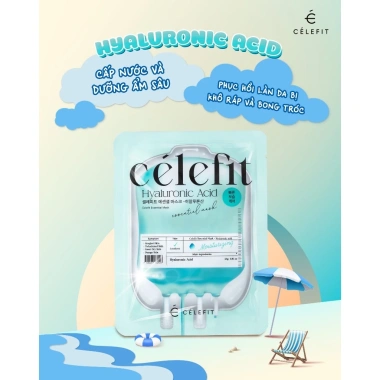 Mặt Nạ Celefit Essential 23g Hyaluronic Acid - Cấp ẩm sâu, giá 20.000₫ 4 Mặt Nạ Celefit Essential 23g Hyaluronic Acid - Cấp ẩm sâu, giá 20.000₫ 4