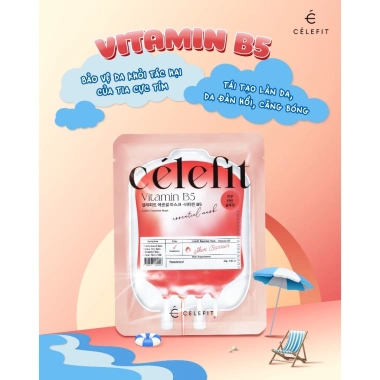 Mặt Nạ Celefit Essential 23g Hyaluronic Acid - Cấp ẩm sâu, giá 20.000₫