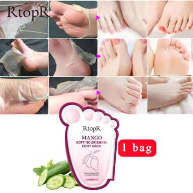 Mặt nạ chân Mango – Tẩy tế bào, dưỡng ẩm, làm mịn gót, dịu chân, 116.384đ 9