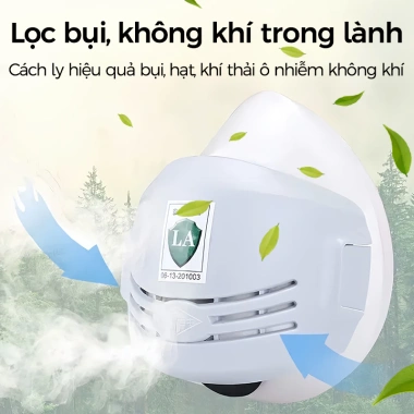 Mặt Nạ Chống Bụi Silicone Mềm, Lọc PM2.5, Phòng Khói, Giá 28.800 VND 2 Mặt Nạ Chống Bụi Silicone Mềm, Lọc PM2.5, Phòng Khói, Giá 28.800 VND 2