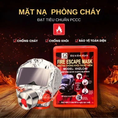 Mặt nạ chống khói và khí độc MONQIQI - Bảo vệ hiệu quả, giá ưu đãi 130.000₫ 2