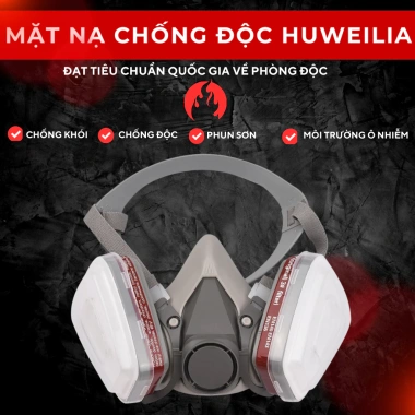 Mặt nạ chống khói và khí độc MONQIQI - Bảo vệ hiệu quả, giá ưu đãi 130.000₫ 5