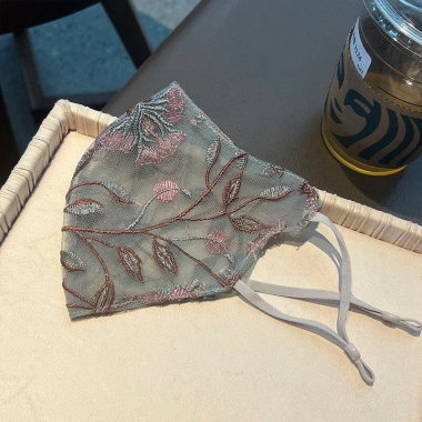 Mặt nạ chống nắng 3D hai lớp lưới thêu jacquard mùa hè, thoáng khí, thân thiện da, giặt được, 88.398 VND 6 Mặt nạ chống nắng 3D hai lớp lưới thêu jacquard mùa hè, thoáng khí, thân thiện da, giặt được, 88.398 VND 6