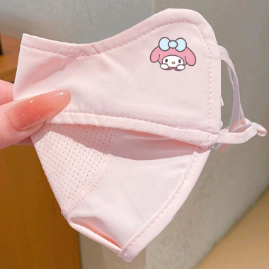 Mặt nạ chống nắng lụa băng 2.025 cho nam nữ, thoáng khí mùa hè, bảo vệ tia UV